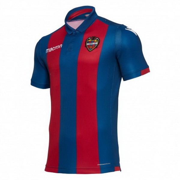 Macron Heim Trikot Levante 2018-19 Blau Rote Fussballtrikots Günstig